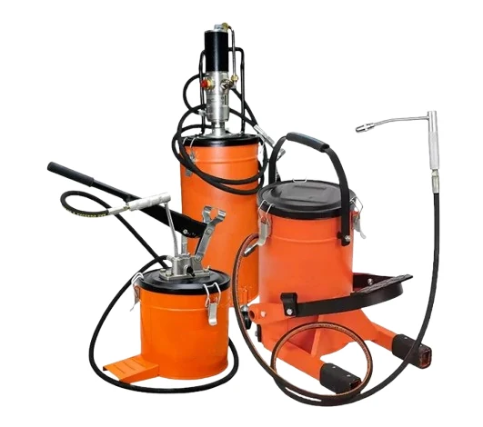 Grease delivery equipment range